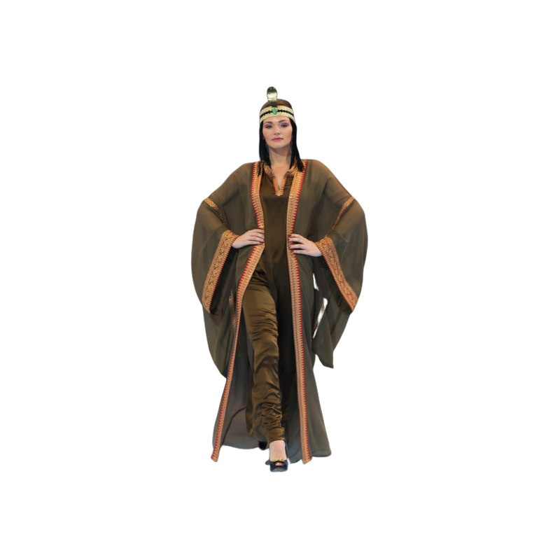 Green Long Women Dress - Image 2