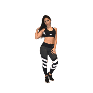 Slim fit black sports dress