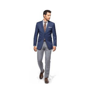 Free Style Man Grey Suit